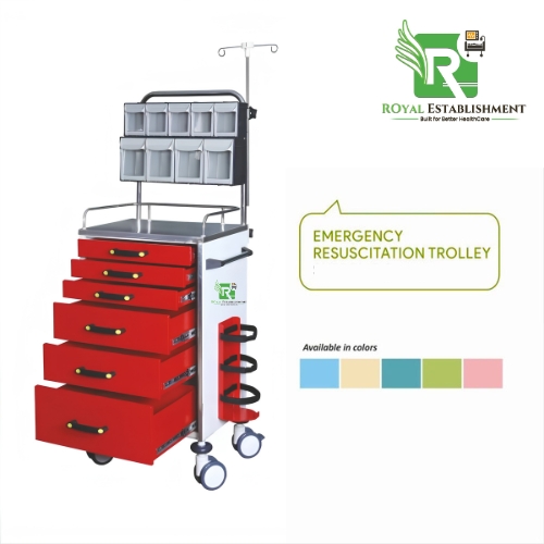 Emergency Resuscitation Trolly Supreme