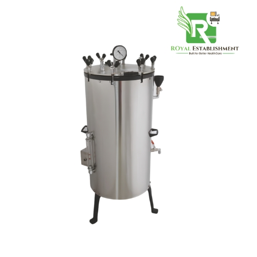 Vertical High Pressure Steam Sterilizer