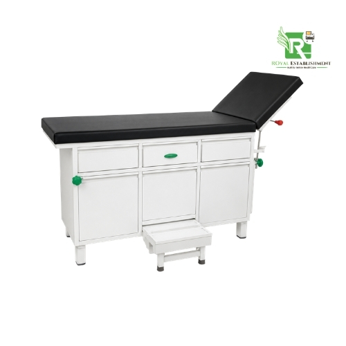 Examination Table with Cabinet