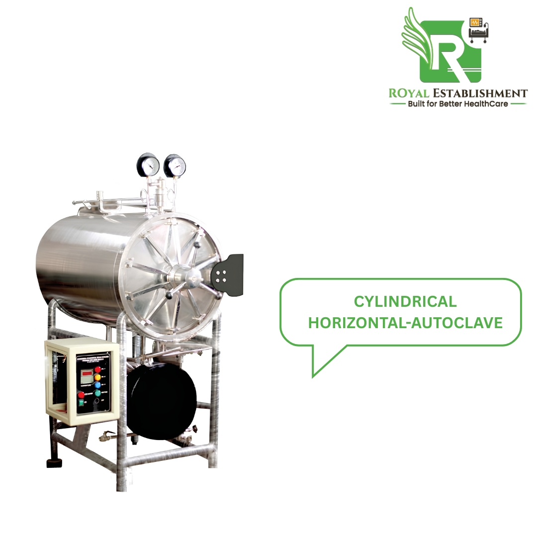 Cylindrical Horizontal Autoclave