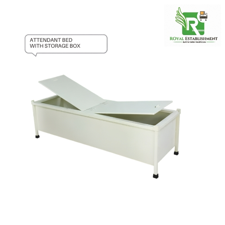 Attendant Bed with Storage Box