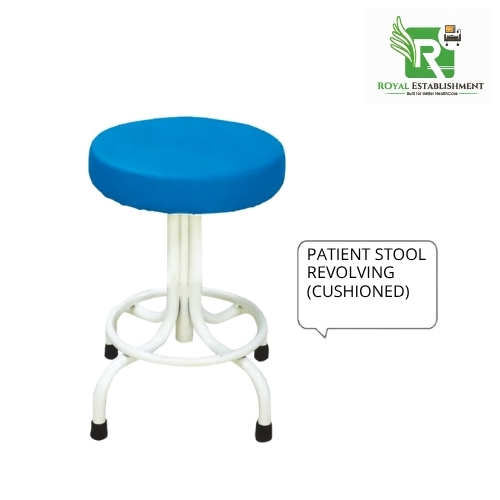 Patient Stool Revolving (Cushioned)